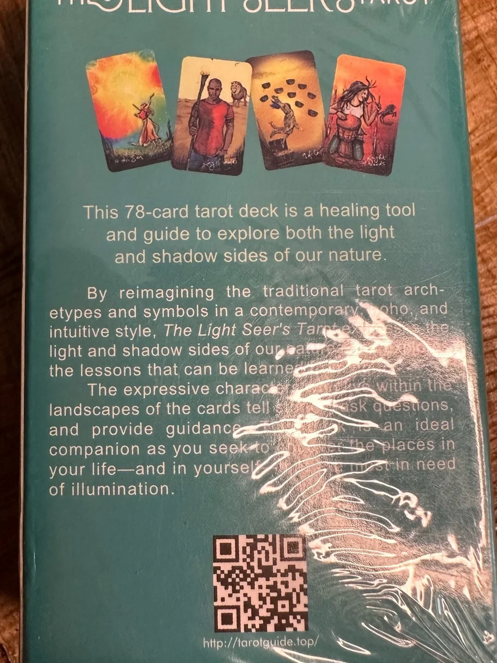 The Light Seer’s Tarot Chris-Anne 78 Card Deck & Guidebook NEW SEALED